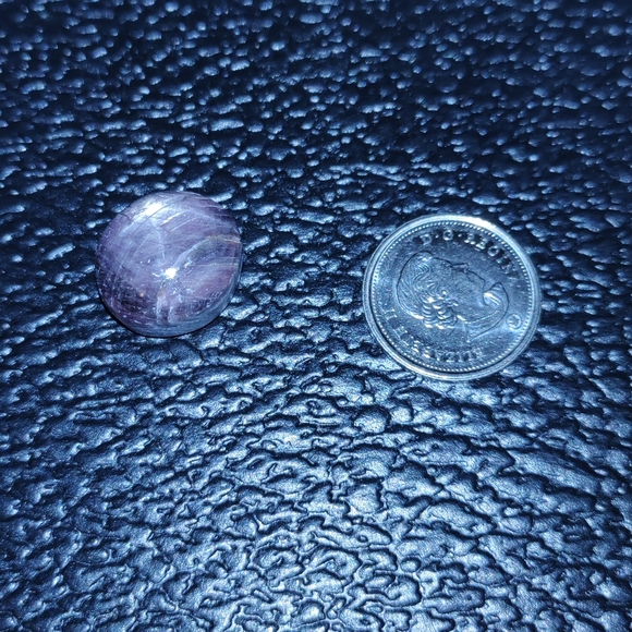 Natural Star Corundum Ruby Cabochon #4 - Picture 2 of 3